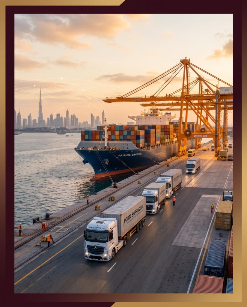 Ports Shipping LLC - Flagship Marine & Overland Operations